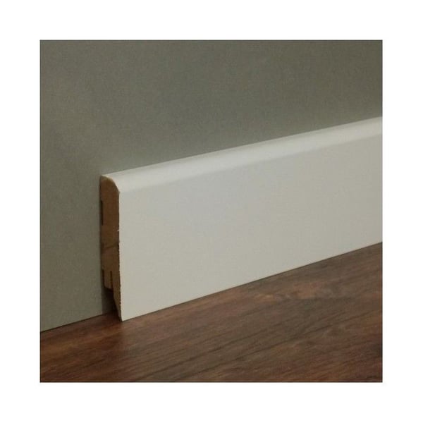Plinthes Plinthes på golvet Plinthes av golv Alba-2 72041 - Vit