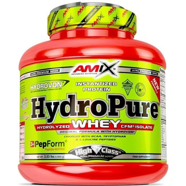 Amix Nutrition HydroPure Whey Protein, 1600g, Kex med jordnötssmör