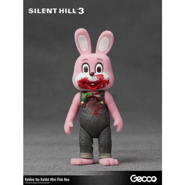 Gecco - Silent Hill 3 - Figur Mini Robbie the Rabbit Mini Pink Neo Version 10 cm