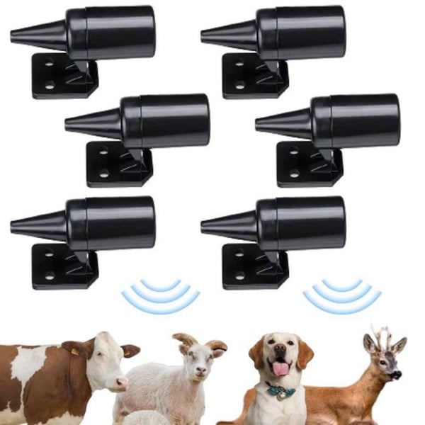 6 st ultraljuds visselpipa mot vilt, visselpipa mot vilt för bil, vildsvinsavvisare, Effektiv ultraljuds VISSLEPIPA MOT VILT