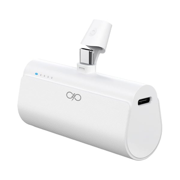 Powerbank - FORCE POWER - Lite - 5000 mAh - Power Delivery 20W - USB-C integrerad