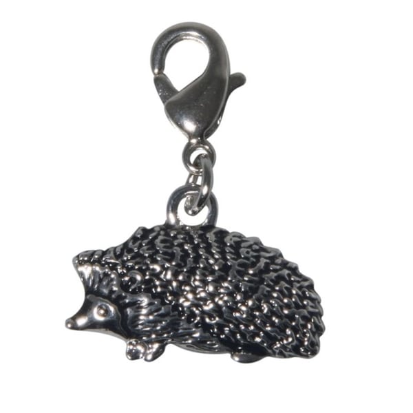 Fancy Forest Stars: Breloque Igelkott, silver, 1,9x1cm, av. Carabinier, Påse 1 st.