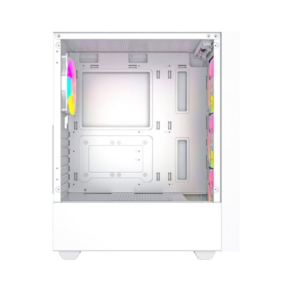 PC Case - Gembird - Fornax 4000 - Hvid - ARGB Kylning - Midi ATX
