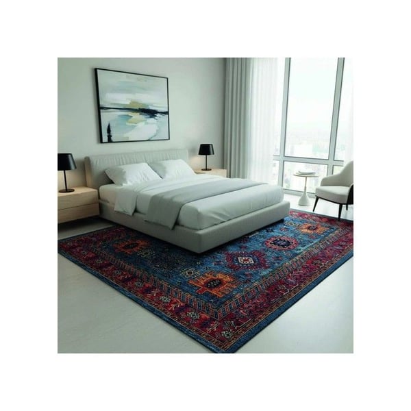 Matta - MELIS HOME - Traditionell Kilim - Chenille & Bomull - Halkskydd - 80x150 cm