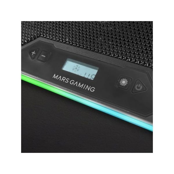 Kylbas - Mars Gaming - MNBC13 - 13 Fläktar - RGB-belysning - 8 Positioner