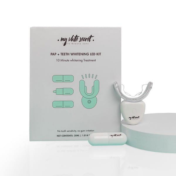 LED-kit för tandblekning: Vitare tänder på bara 30 minuter
