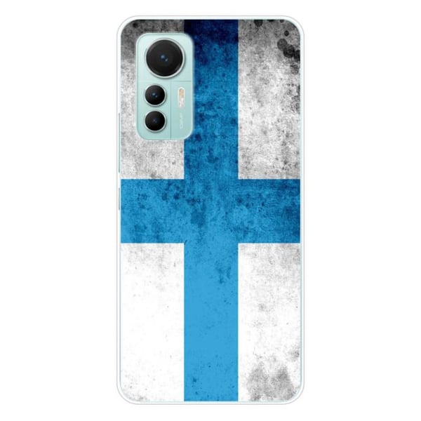 Tryckt silikonfodral som är kompatibelt med Xiaomi Mi 12 Lite Marseille flagga