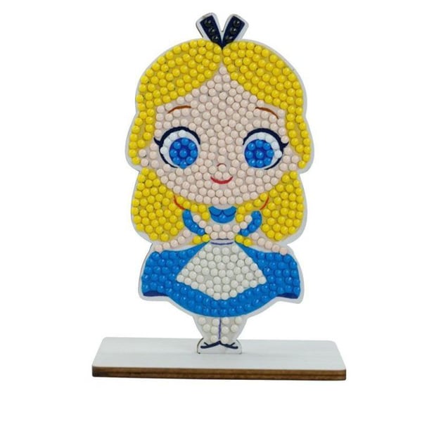 Kristallkonst - Diamantmålningskit figur Alice i Underlandet