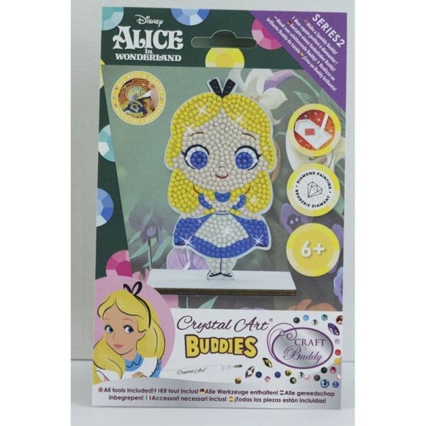 Kristallkonst - Diamantmålningskit figur Alice i Underlandet