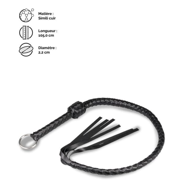 BDSM Piska 105,0cm - Svart