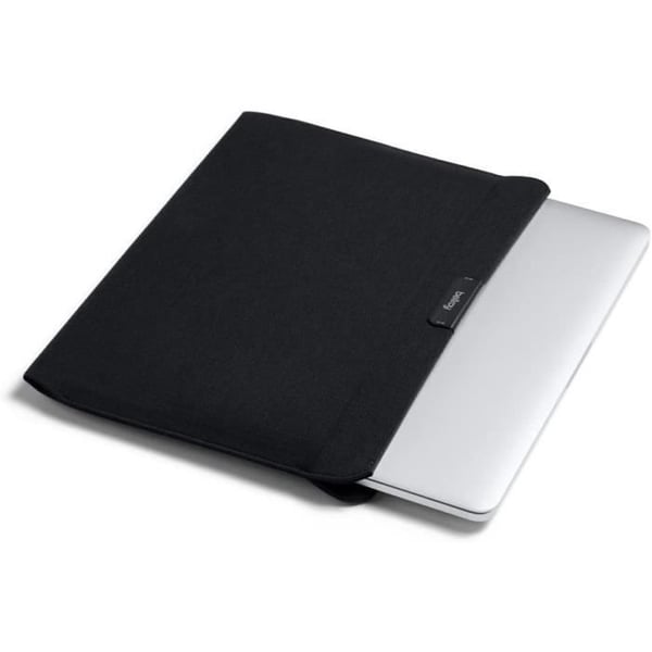 Fodral - BELLROY - Laptop Sleeve 16 - Återvunnet tyg - Magnetisk stängning - Svart