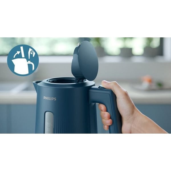 Kettle - PHILIPS - HD9411/70 - 1.7 litraa - 2200 Watts - Valoikkuna