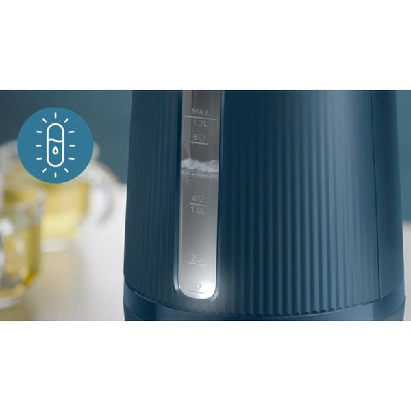 Kettle - PHILIPS - HD9411/70 - 1.7 litraa - 2200 Watts - Valoikkuna