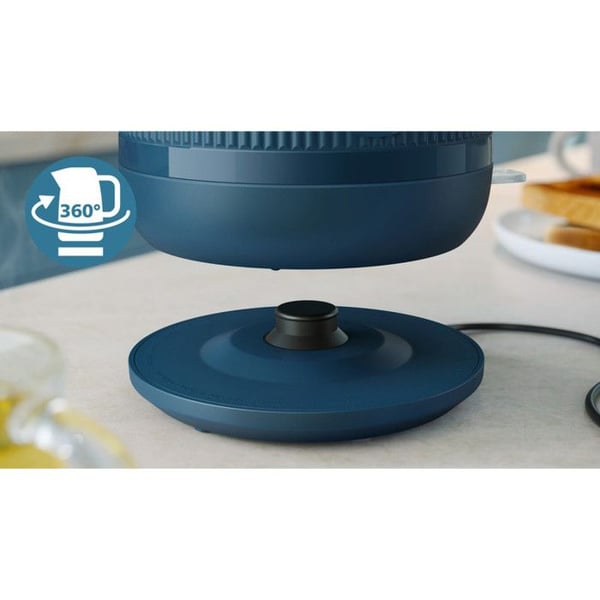 Kettle - PHILIPS - HD9411/70 - 1.7 litraa - 2200 Watts - Valoikkuna
