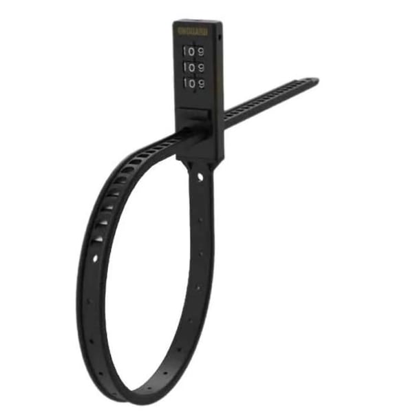 Lås kabel - ONGUARD - Zip Lock 8078 - Pack om 2 - 56 cm - 3 siffrors kombination