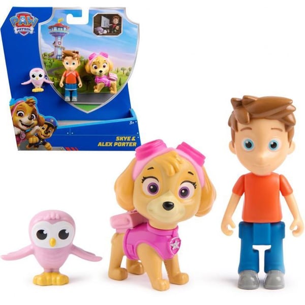 Figuriner i miniatyr - miniatyrfigur Spin Master Pack med figurer Pat'Patrouille Story Skye
