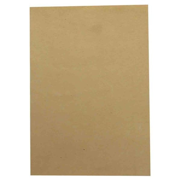 Tjocka kraftpapper A4 - 10 ark - Brun - Blanda - Dekorativ - Pappersskärning