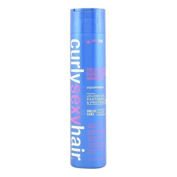 Schampo - Sexy Hair - Lockigt - Fuktgivande - 300 ml - Utan sulfater och parabener
