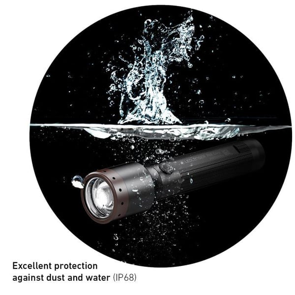 P6R Core Torch - Led Lenser - Genopladelig lommelygte - 900 Lm - 240m - 95h