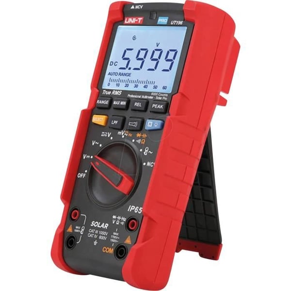 Ut 196 Digital Multimeter, 6 6 000 poäng, Uni-Trend Solar