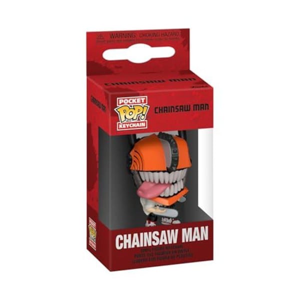 Portecklippare Funko Pop! - Chainsaw Man - Minifigurin i vinyl - 11,76 cm - Perfekt present - Samlarobjekt