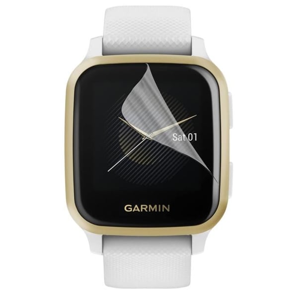 Skyddsskärm för Garmin Venu Sq Music [Pack 8] Ultra Tunn Plastskydd Film Phonillico
