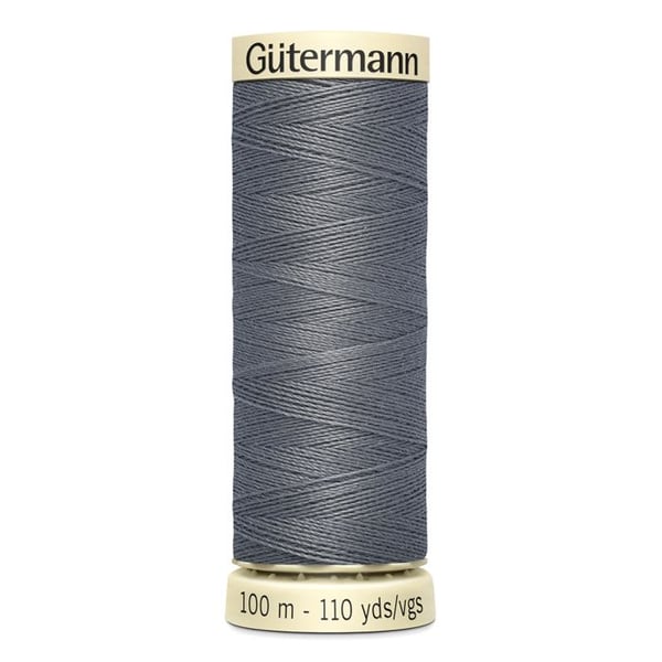 Förpackning med 5 spolar 100m Tråd 100% polyester Gutermann Ref 788988 - Att 497 - ljus röd