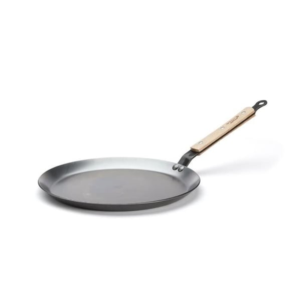 Creppanna - DE BUYER - B-Trä - 26 cm - Mineralstål - Silver