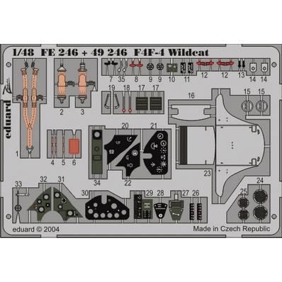 Modell - Tamiya - F4F 4 Wildcat - Skala 1/48