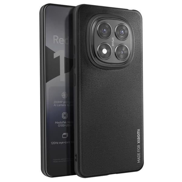 Coque - Xiaomi - Redmi Note 14 Pro 5G/4G - Stötsäker - Ultrafin - Svart