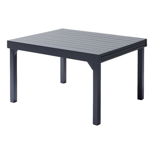 Trädgårdsmöbelset Modulo T 6/10 + F 10 Full Alu Grå Wilsa Garden