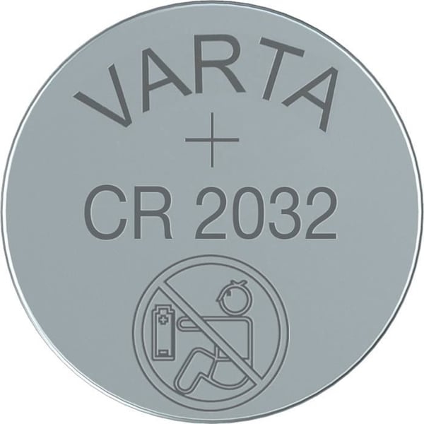 VARTA Paket med 2 st CR2032 3V litium elektroniska batterier