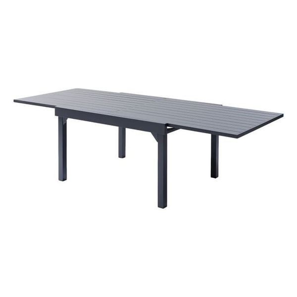 Trädgårdsmöbelset Modulo T 6/10 + F 10 Full Alu Grå Wilsa Garden