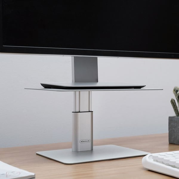 Monitor Støtte - NILLKIN - Justerbar - Aeronautisk Aluminium - Skridsikker - 15 kg