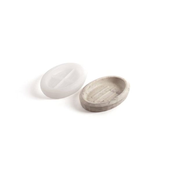 SILIKONFORM 15CM X 10,5CM X 2,6CM - TVÅLSKÅL