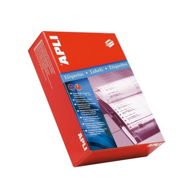 Apli 00025 - Etikettformat 89x36,1 - 3 i linje