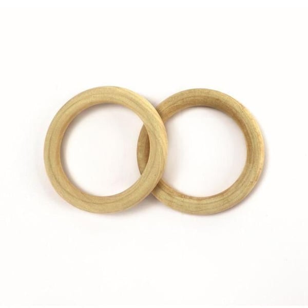 2 träringar ø 75 mm