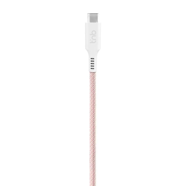 USB-C-kabel - TNB - 1,5 m - Rosa - Dataöverföring - Snabbladdning