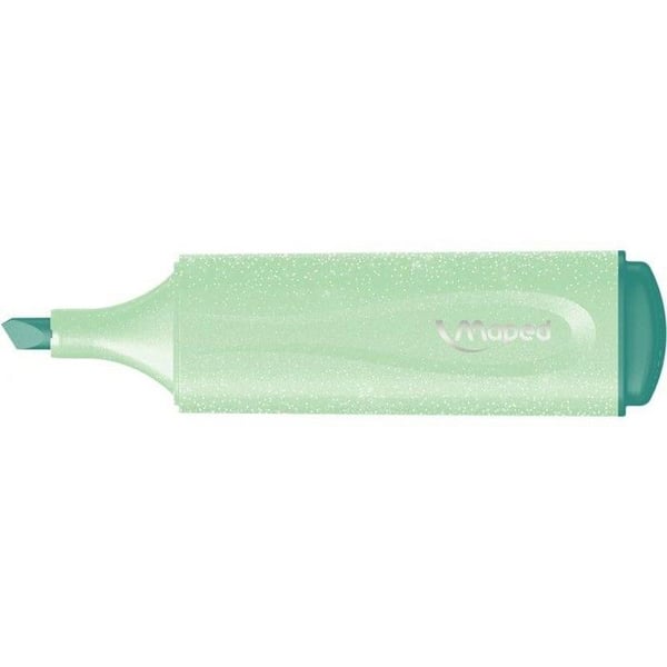Surlinjare - Maped - FLUO PEPS Glitter Pastell - Förpackning med 4 - Biseaud spets - Glittrande bläck