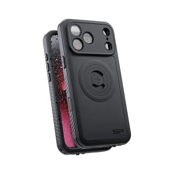 Telefonfodral - SP CONNECT - iPhone 17 Pro Max - Vattentät väderskydd - Skydd mot lera/damm - Användbar pekskärm