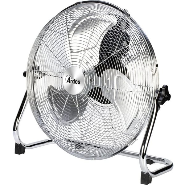 Ardes AR5C40B Lattialaatikko 40cm 3 Kromatut Alumiinivehkeet 90W 3 Nopeutta