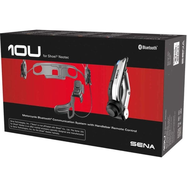Bluetooth kommunikationssystem - COLT - XM 117 - Shoei NEOTEC-hjälm - 900 meter - 4 vägar