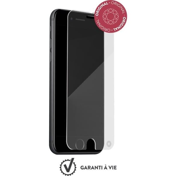 Skärmskydd - Force Glass - iPhone SE 2020 - Organiskt glas - Repellerande - 5-pack