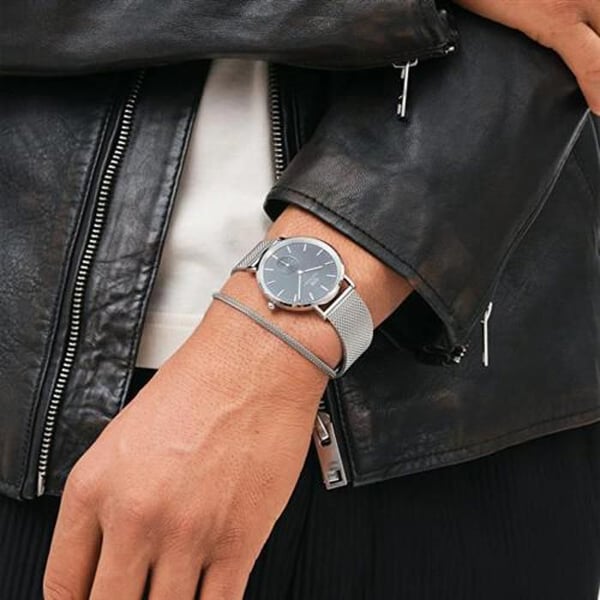 Armband - DANIEL WELLINGTON - DW0040069 - Svart stål - Längd 19,5 cm - Tjocklek 0,3 cm