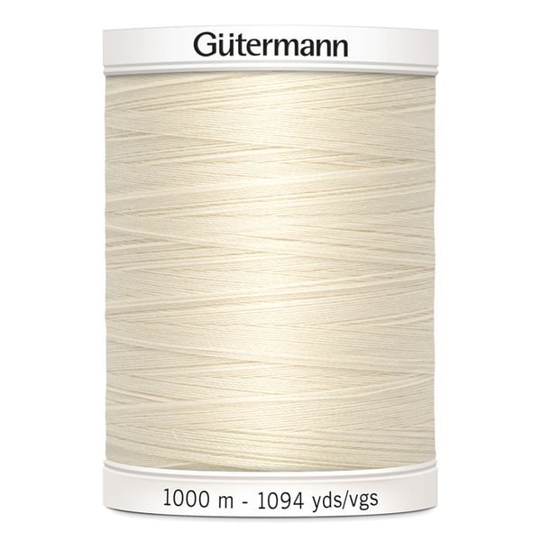 Tråd 100% polyester Gutermann 1 Spole Ref 701939 och 788988 - Att 802