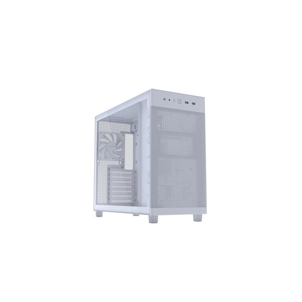 ASUS Prime AP303 Tempererat Glas (Vit) – PC Gaming Chassi ATX