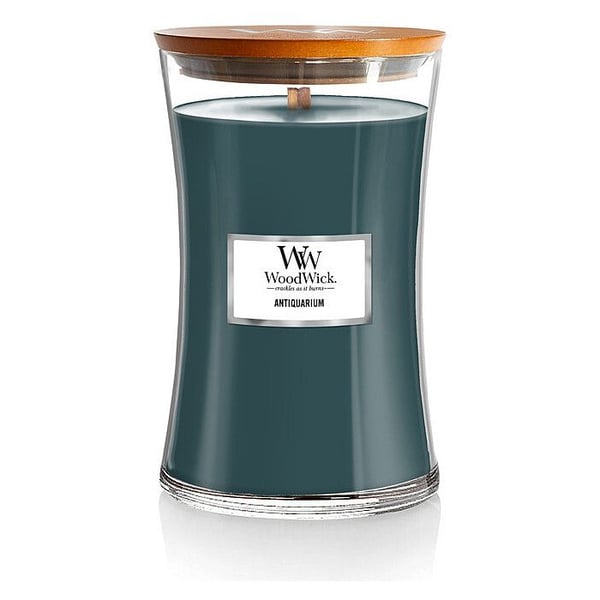 Doftljus - WOODWICK - Antiquarium - 609 g - Sojavax - Kryddig och söt doft