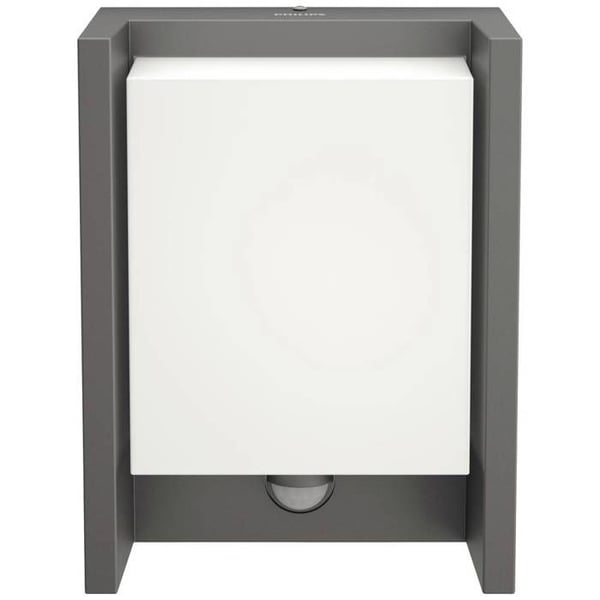 Philips LED Arbour 8720169263833 Udendørs LED-applikation med bevægelsessensor LED 3.8 W antracit