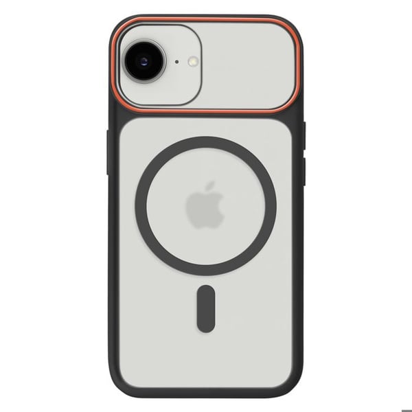 Skal för iPhone 16e Bi-Material Design MagSafe Kompatibel Svart