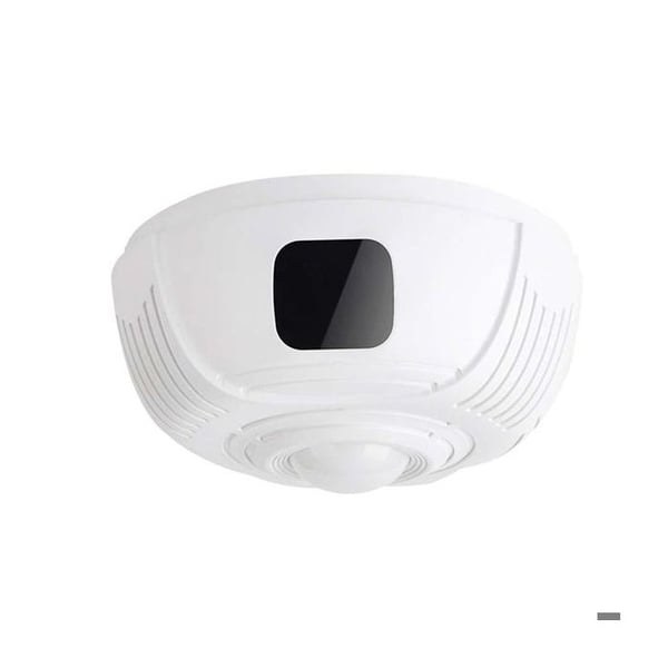 Röksensor falsk övervakningskamera WiFi HD ljud i båda riktningar